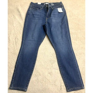 Signature Levi Strauss Women's Jeans Sz 12S 31x28)Skinny Stretch Med-Rise Ankle
